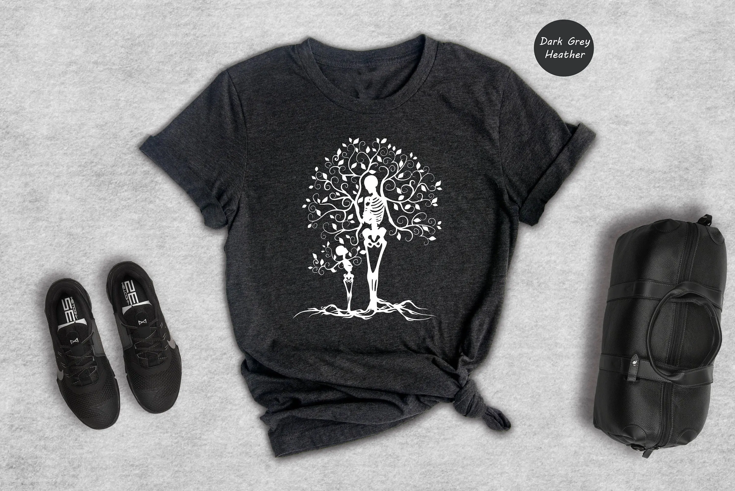 Plant Parent T Shirt - Футболка с изображением скелета дерева для