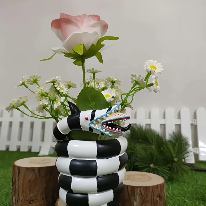 Snake Plant Ceramic - Цветочный горшок из смолы в виде